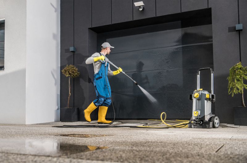 Garage Pressure Washing