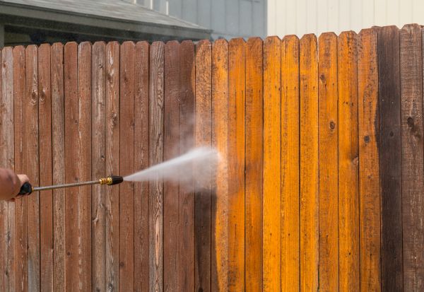 Cost of Fence Power Washing in Jackson