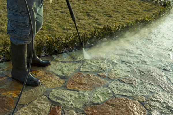 Stone Power Washing in Jackson