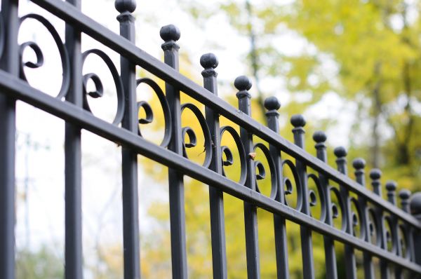 Wrought Iron Fence Cleaning in Jackson