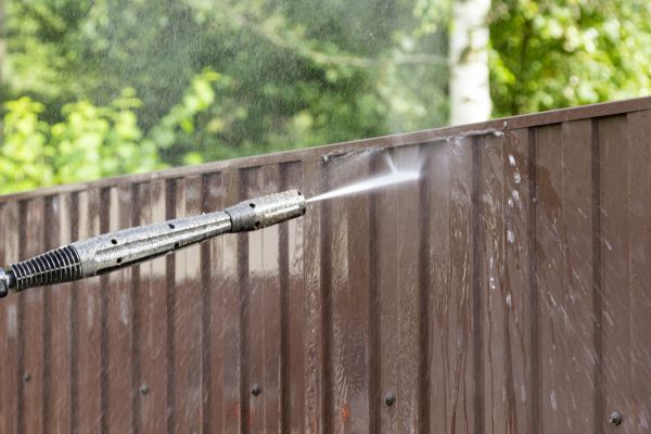 Vinyl Fence Cleaning in Jackson