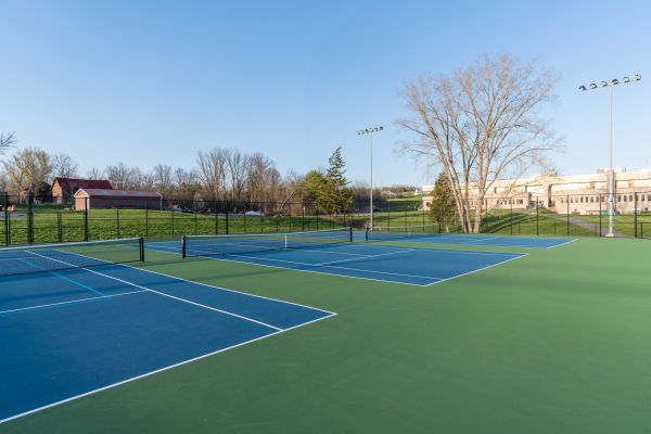 Tennis Court Cleaning in Jackson