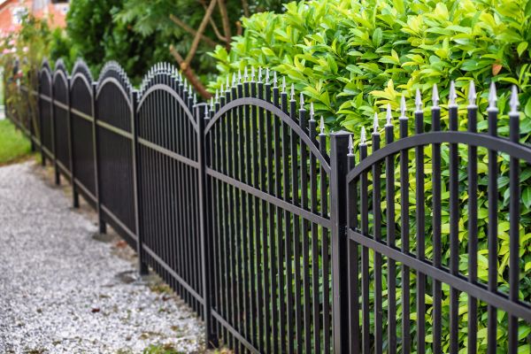 Iron Fence Pressure Washing in Jackson