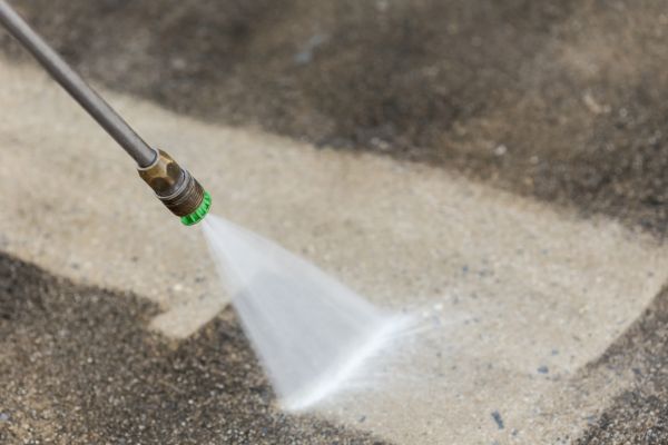 Concrete Patio Cleaning in Jackson