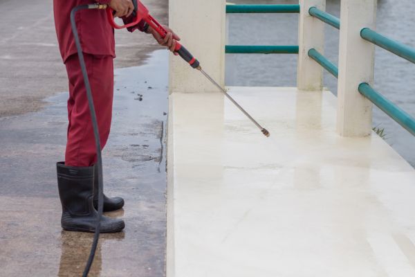 Industrial Concrete Cleaning in Jackson