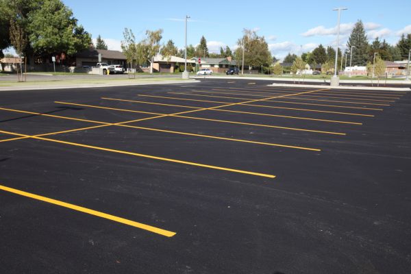 Parking Lot Washing in Jackson