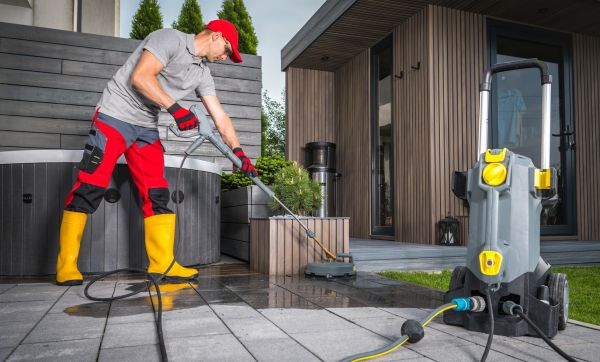 Concrete Patio Washing in Jackson