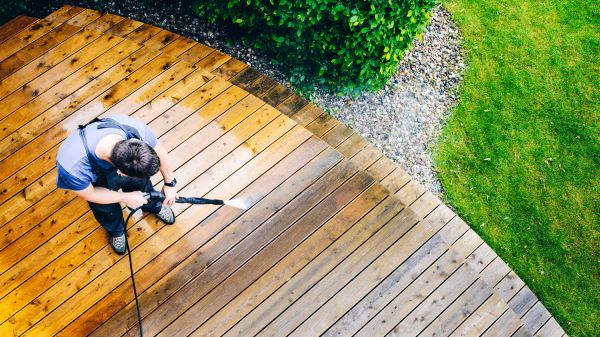 Deck Pressure Cleaning in Jackson