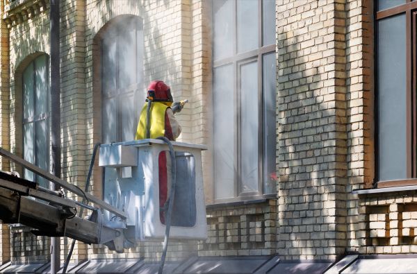 Brick Facade Cleaning in Jackson
