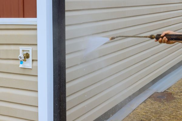 Townhouse Exterior Cleaning in Jackson