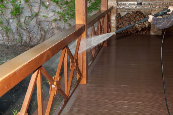 Porch Dirt Removal in Jackson