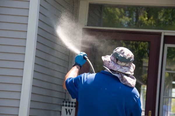 Siding Pressure Washing in Jackson