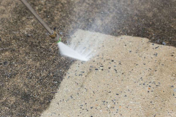 Deck Concrete Cleaning in Jackson