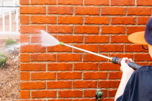 Wall Pressure Washing in Jackson